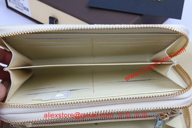 ルイヴィトン　2013年 ダミエ　ラウンドファスナー長財布　N62732